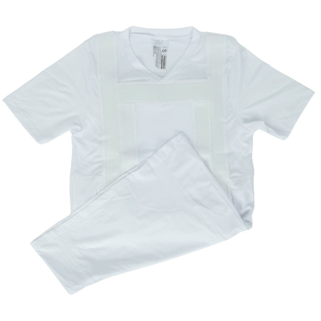 Premier Body Armor 360 Everyday Armor T-Shirt V-Neck White Extra Small