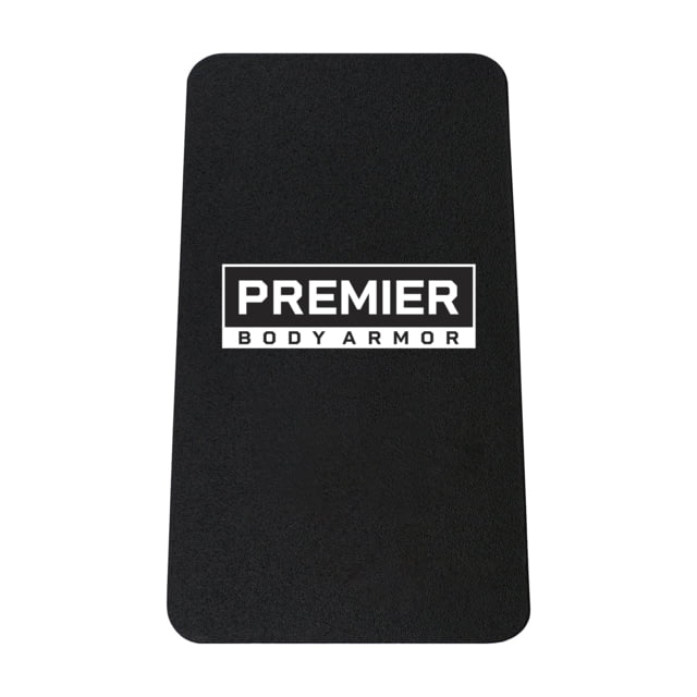 Premier Body Armor Stratis Level III+ Enhanced Backpack Insert Plate Carrier Black/PBA Decal 10x16 inch - Premier Body Armor
