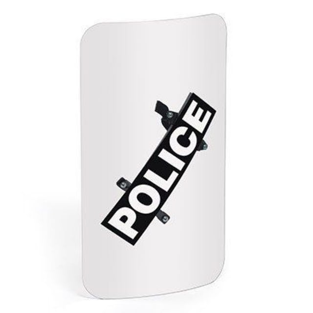 Premier Crown Corp Riot Duty Shield W/ Police Decal 6 Ib - Premier Crown Corp