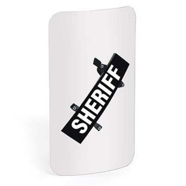Premier Crown Corp Riot Duty Shield W/ Sheriff Decal 5.9 Ib - Premier Crown Corp