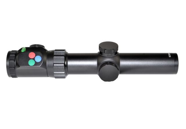 Presma RXR6 1-6x28mm Professional Series Precision LPVO Scope 35mm Tube SFP Etched RXR6 Reticle Tri Illumination CR2032 Black RXR6 1-6X28 - Presma