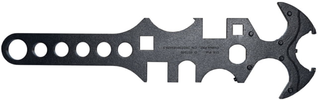 Presma .223/.308 Dual COMBO Wrench for Gunsmith Armorers Tool for Free Float Barrel Nuts Black - Presma