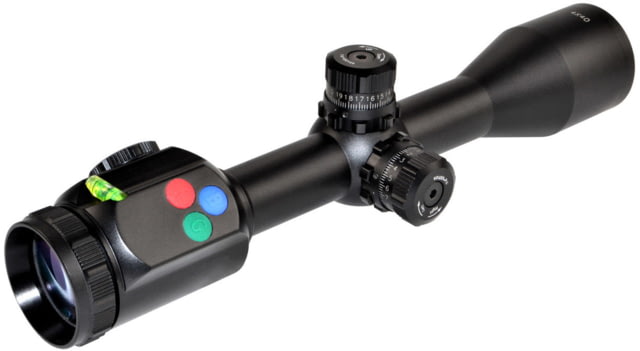Presma 4x40 EX Professional Series Precision Scope 1 in RGB RXR Reticle Black - Presma