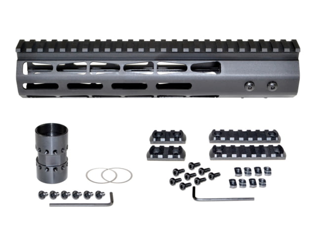 Presma AR-10 LR 308 Super Light M-LOK Series Free Float Handguards 10in DPMS Low Profile Black