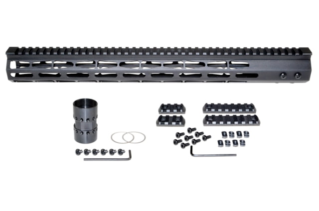 Presma AR-15 Super Light M-LOK Series Free Float Handguards 17in Black