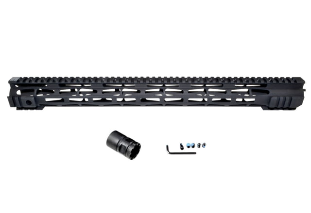 USED Presma AR .308 19.5in M-LOK Free Float Handguard Forend for .308 DPMS Low Profile Pattern Upper Receiver ID 1.54in Matte Black M38ML195-L EDEMO3 - Presma