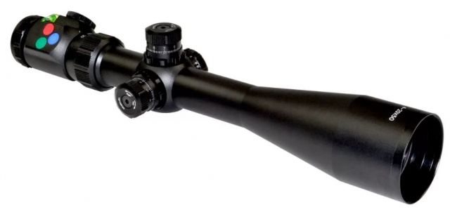 Presma Hawk Series 4-20X50 Precision Scope 30mm Tube SFP RGB RXR Glass Reticle Black - Presma