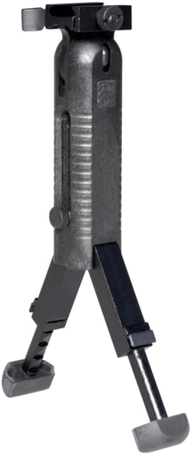 Presma Kexuan 5 Position Foldable Foregrip w/Extendable Bipod Legsfor Picatinny Rail Black - Presma