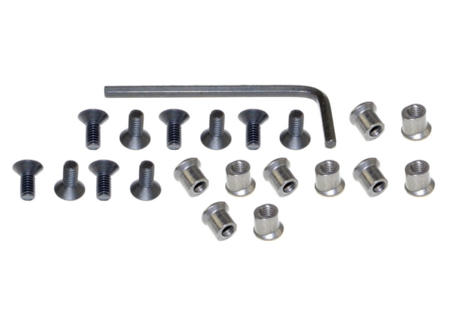 Presma Key-Mod Replacement Nut & Screw Set 10 pcs Black