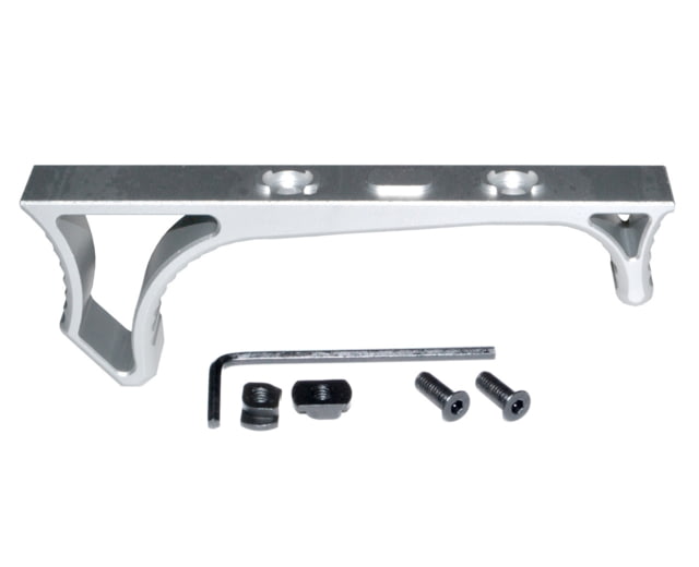 Presma Lightweight Aluminum Hand Stop for M-LOK Slots Silver - Presma