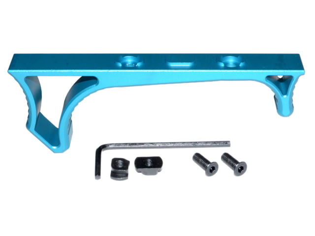 Presma Lightweight Aluminum Hand Stop for M-LOK Slots Blue - Presma