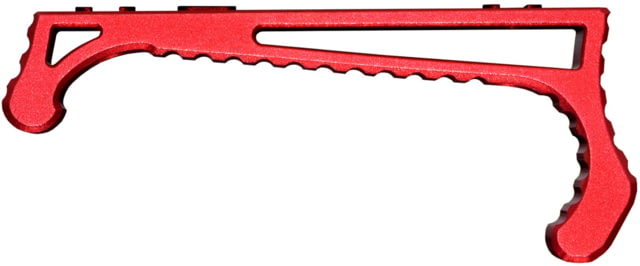 Presma Lightweight Aluminum M-LOK Handstop Red - Presma