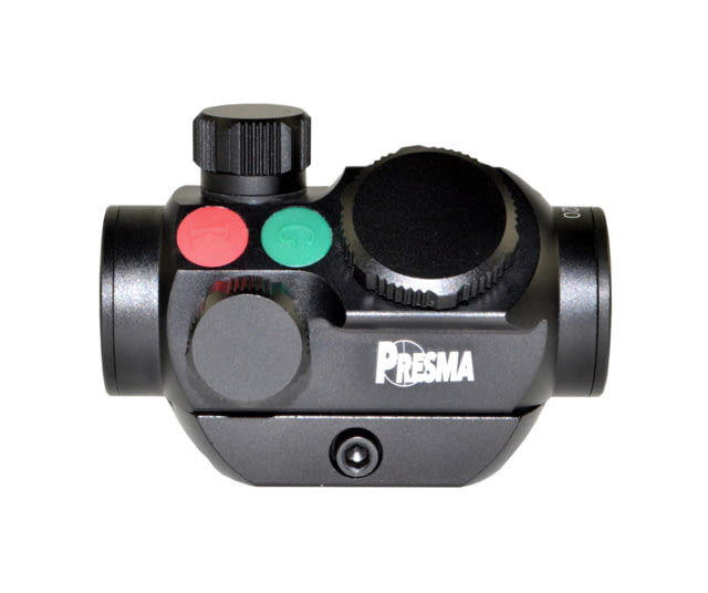Presma Red Hawk Series Compact Reflex Red/Green Dot Scope Black - Presma