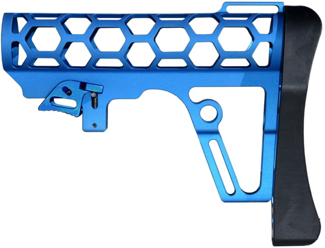 Presma Skeletonized 223/5.56/308 Buttstock Mil-Spec Tube 6 Position Blue - Presma