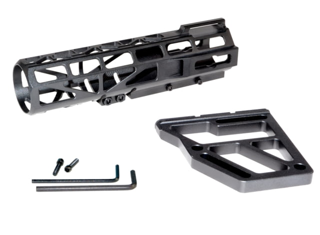 USED Presma Skeletonized Aluminum Pistol Arm Fin Black AAST17 - Presma