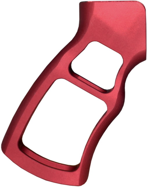 Presma Skeletonized Rear Pistol Grip for AR15 AR-10 LR-308 Red - Presma