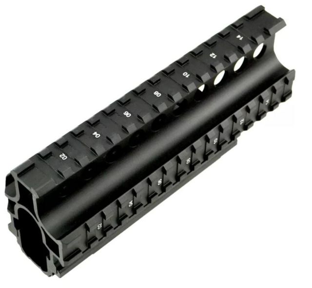 Sniper 15 Slot Duct Cover Mount. Fits Yugo 70 Black - Sniper