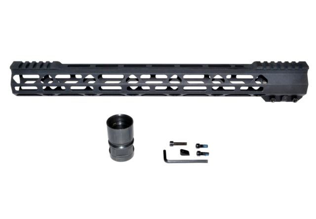 Presma Super Light Slim Free Float No Timing M-LOK Handguards 16.5in AR-15 223/5.56. Black
