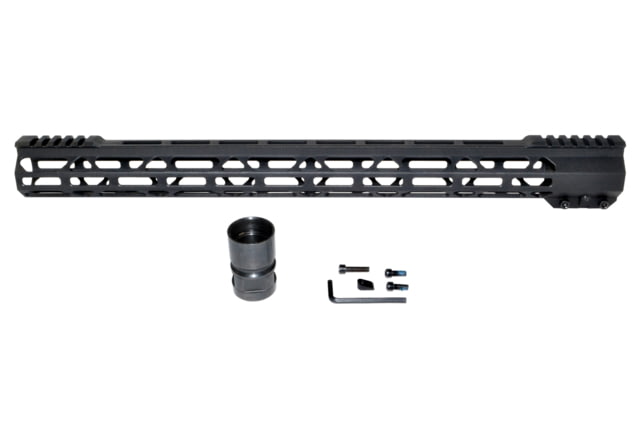Presma Super Light Slim Free Float No Timing M-LOK Handguards 19.5in AR-15 223/5.56. Black - Presma