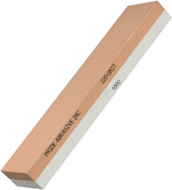 Pride Abrasive Combination Water Stone 220/1K 8" x 1.88" x 1". 220/1000 grits - Pride Abrasive
