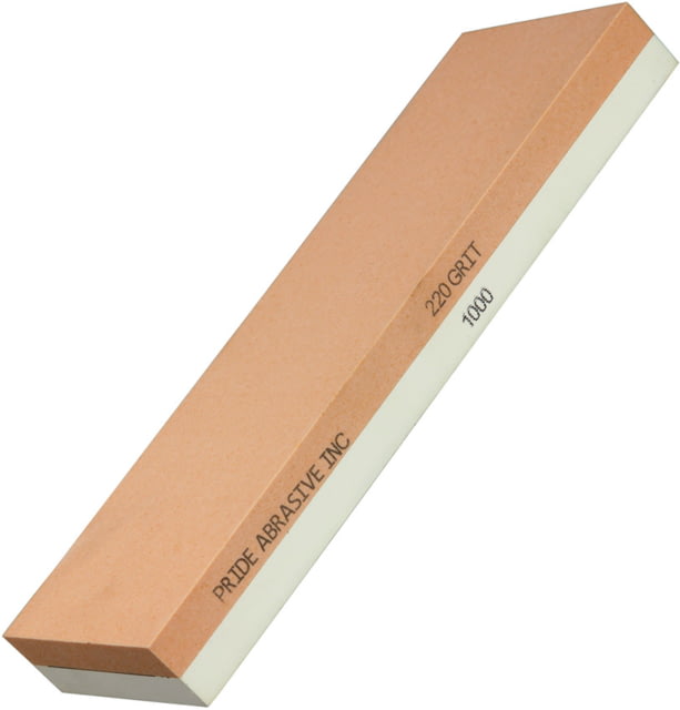 Pride Abrasive Combination Water Stone 220/1K 8" x 2.75" x 1". 220/1000 grits - Pride Abrasive