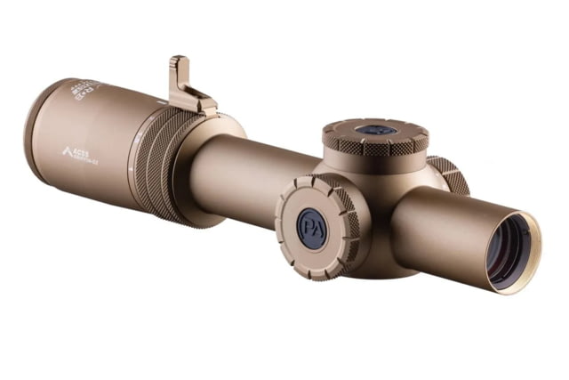 Primary Arms Compact PLx 1-8x24mm Tube Rifle Scope First Focal Plane ACSS Griffin MIL G2 Reticle FDE