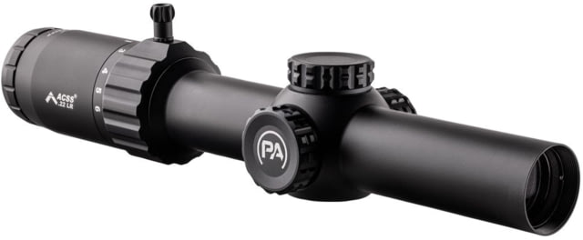 Primary Arms Classic Series 1-6x24mm 30mm Tube Rifle Scope Second Focal Plane SFP Illuminated ACSS 22LR G2 Reticle Black 30mm - Primary Arms