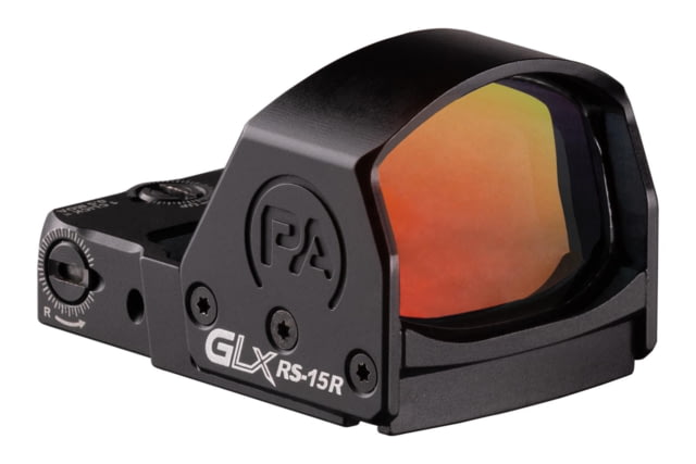 Primary Arms GLx 1x Reflex Mini Red Dot Sight ACSS Vulcan Reticle Black