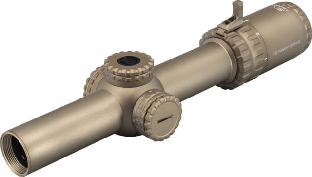 Primary Arms SLx 1-6x24mm Gen IV Tube Rifle Scope Second Focal Plane ACSS Nova Fiber Wire Reticle FDE