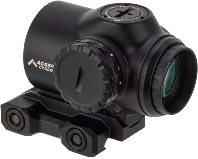 DEMO Primary Arms The SLx 1x MicroPrism Red Dot Sight 1 MOA Prism Scope Red Illuminated ACSS Cyclops Black - Primary Arms