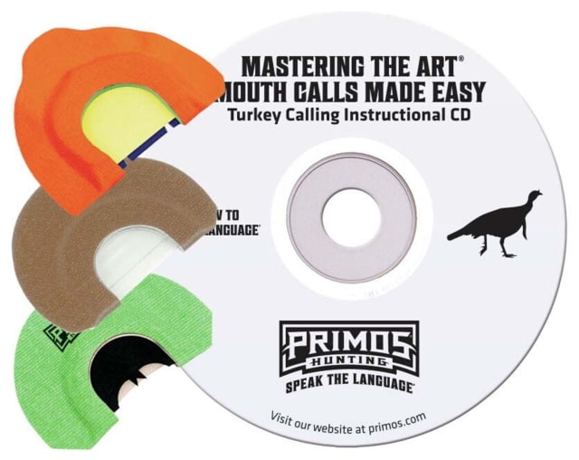 Primos Hunting Mastering The Art Turkey Mouth Call Pak, Blister, PS1243