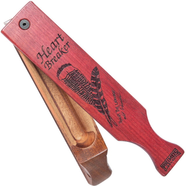 Primos Hunting Primos Turkey Box Call Heart Breaker Brown/Purple