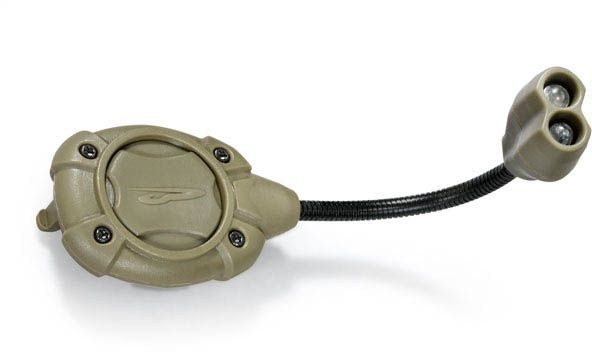 Princeton Tec Switch MPLS Helmet Mounted Task Light LED Headlamp CR2016 Lithium Lithium Green/White 10 Lumens Olive Drab - Princeton Tec