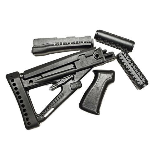 PRO  AK47 STOCK SET BLK - Promag