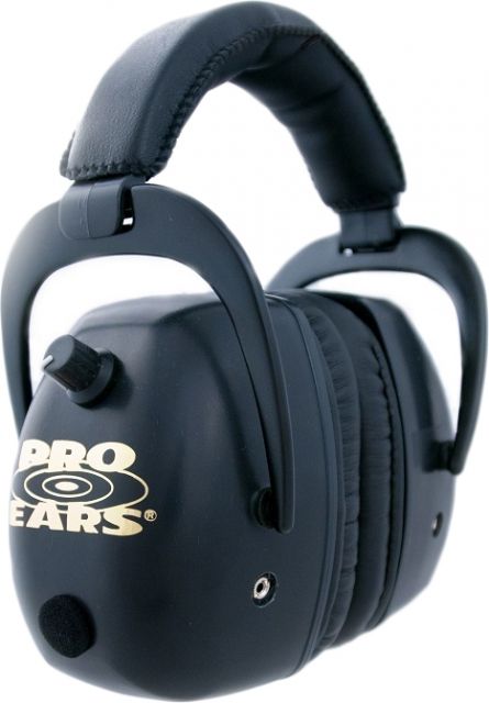 Pro Ears Pro Mag Gold Electronic Ear Muffs 30 dB Black - Pro Ears