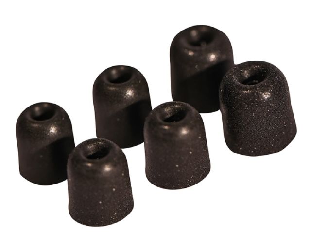 Pro Ears Stealth 28 Replacement Buds 3 Sets Black Medium - Pro Ears