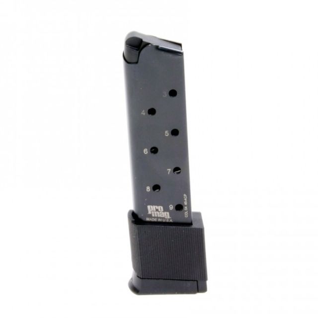  Mag 1911 Government Model .45 ACP Pistol Magazine Steel Blue 10 Round COL 04-10RD Ammo