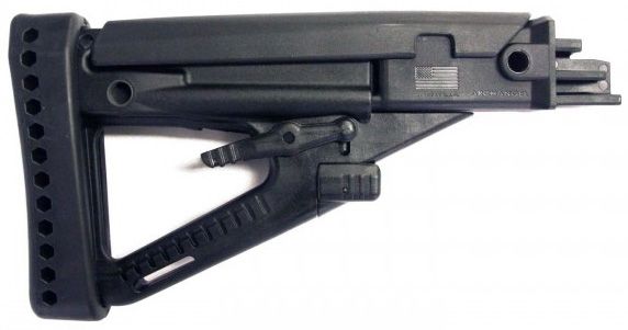 USED Pro Mag Archangel Opfor AK-Series 4 Position Adjustable Buttstock Black Polymer AA123 - Promag