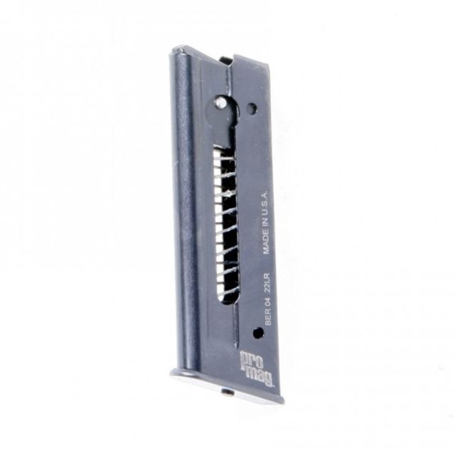  Mag Beretta 21A Bobcat .22 LR Pistol Magazine Steel Blue 7 Round BER 04-7RD Ammo