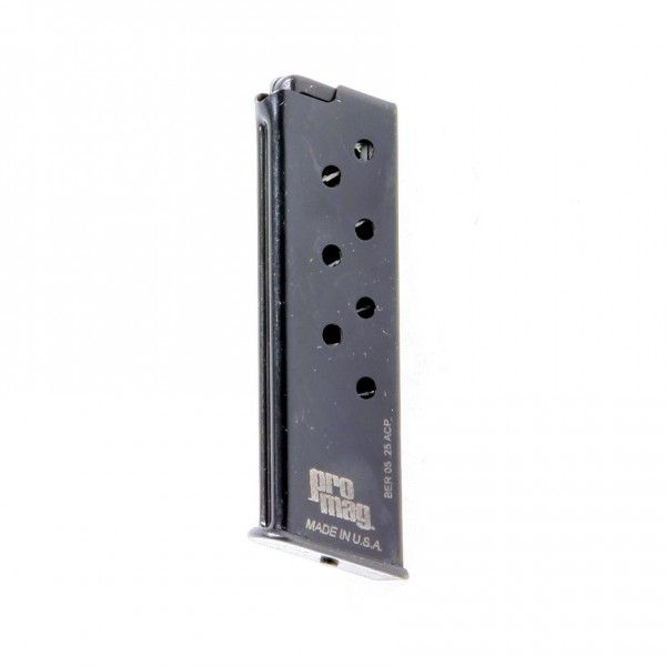  Mag Beretta 21A Bobcat .25 ACP Pistol Magazine Steel Blue 8 Round BER 05-8RD Ammo