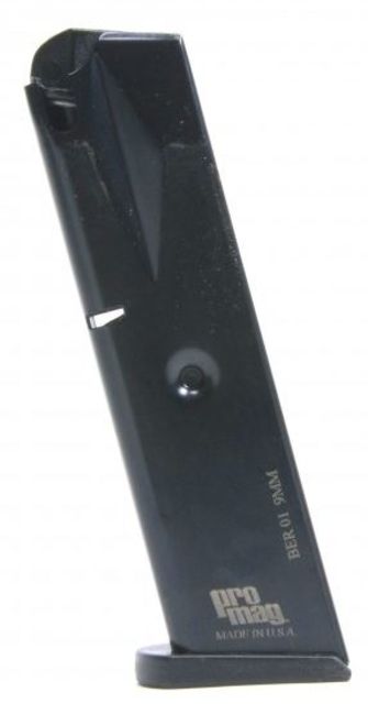  Mag Beretta 92F 9MM Pistol Magazine Steel Blue 10 Round BER 01-10RD Ammo