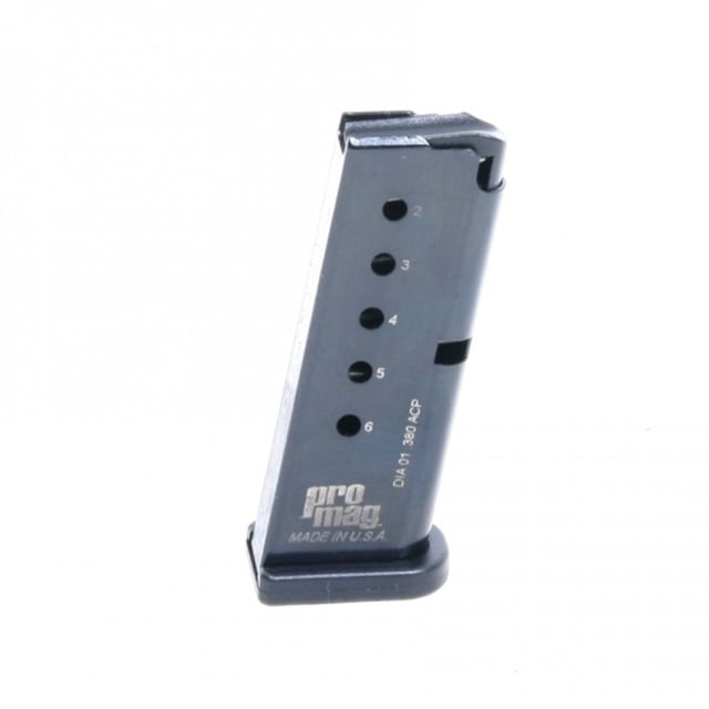  Mag Diamondback .380 ACP Pistol Magazine Steel Blue 6 Round DIA 01-6RD Ammo
