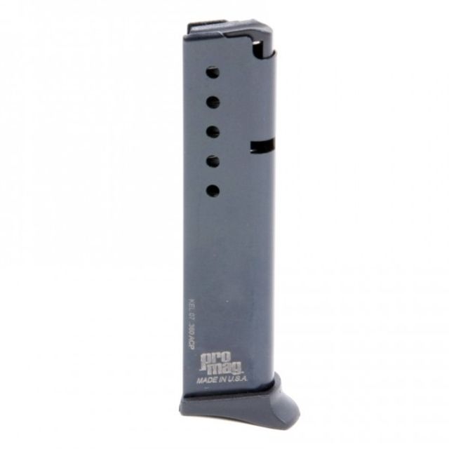  Mag Kel-Tec P-3AT .380 ACP Pistol Magazine Steel Blue 10 Round KEL 07-10RD Ammo