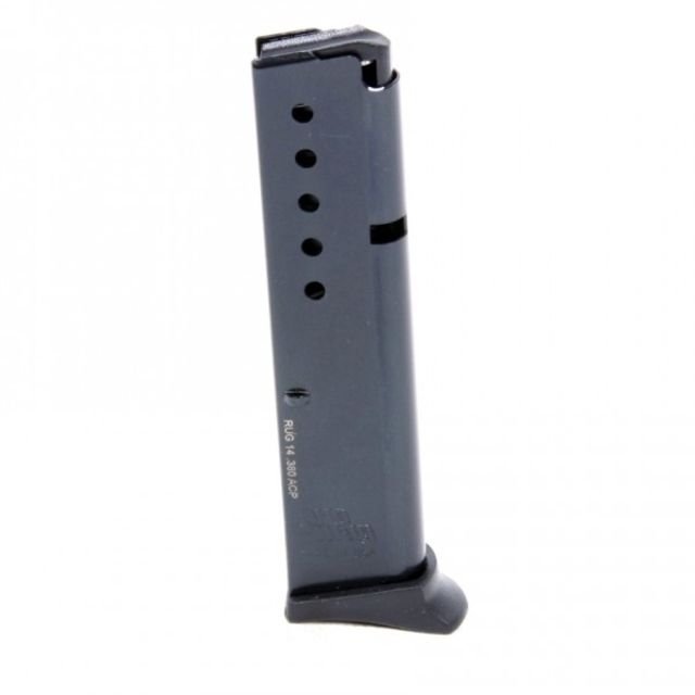 D Pro Mag Ruger LCP .380 ACP Pistol Magazine Steel Blue 10 Round RUG 14-10RD EDEMO3 Condition Parts Only/Salvage Defective Ammo