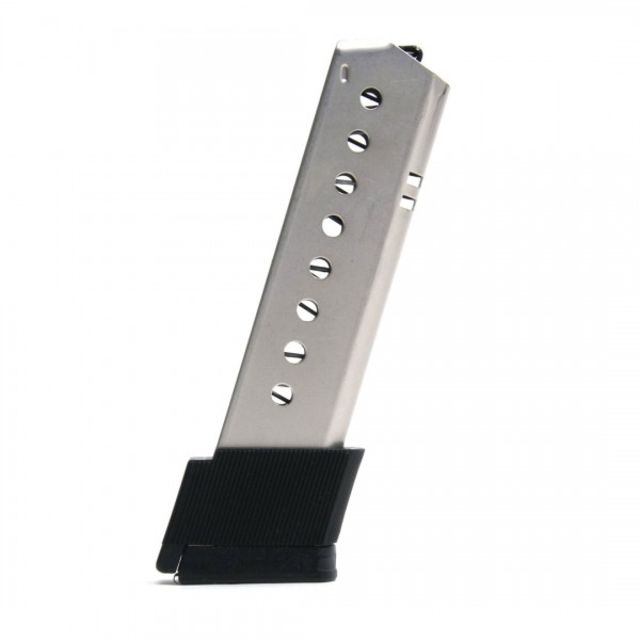 D Pro Mag Sig Sauer P220 .45 ACP Pistol Magazine Nickel Plated Steel 10 Round SIG 09N-10RD EDEMO3 Condition Parts Only/ Ammo