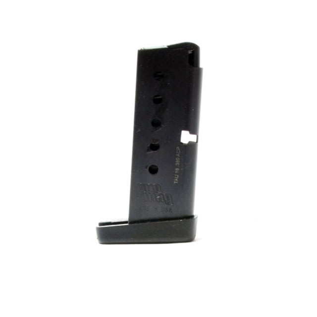  Mag Taurus TCP .380 ACP Pistol Magazine Steel Blue 6 Round TAU 18-6RD Ammo