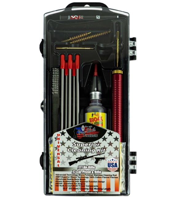 Pro-Shot .17 Caliber Pistol/.177 Air Rifle Cleaning Kit