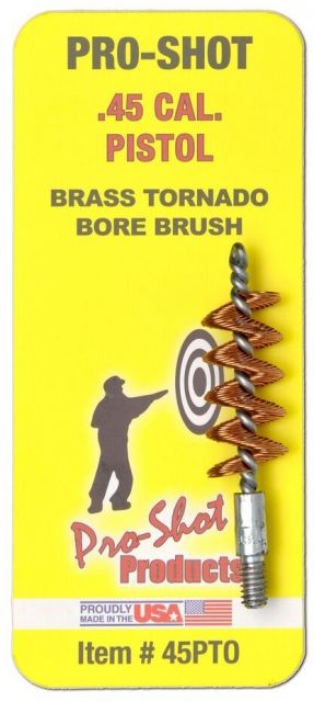 Pro-Shot .45 Cal Pistol Bore Brush Pack of 12 - Pro-Shot