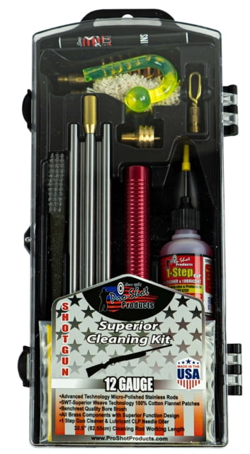 Pro-Shot Pro-Shot Shotgun Classic Box Gun Cleaning Kit 12 Gauge Stainless Steel - $57.79 at Optics Planet