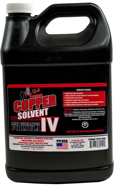 Pro-Shot Copper Solvent Lubricant and Penetrant Amber Gallon